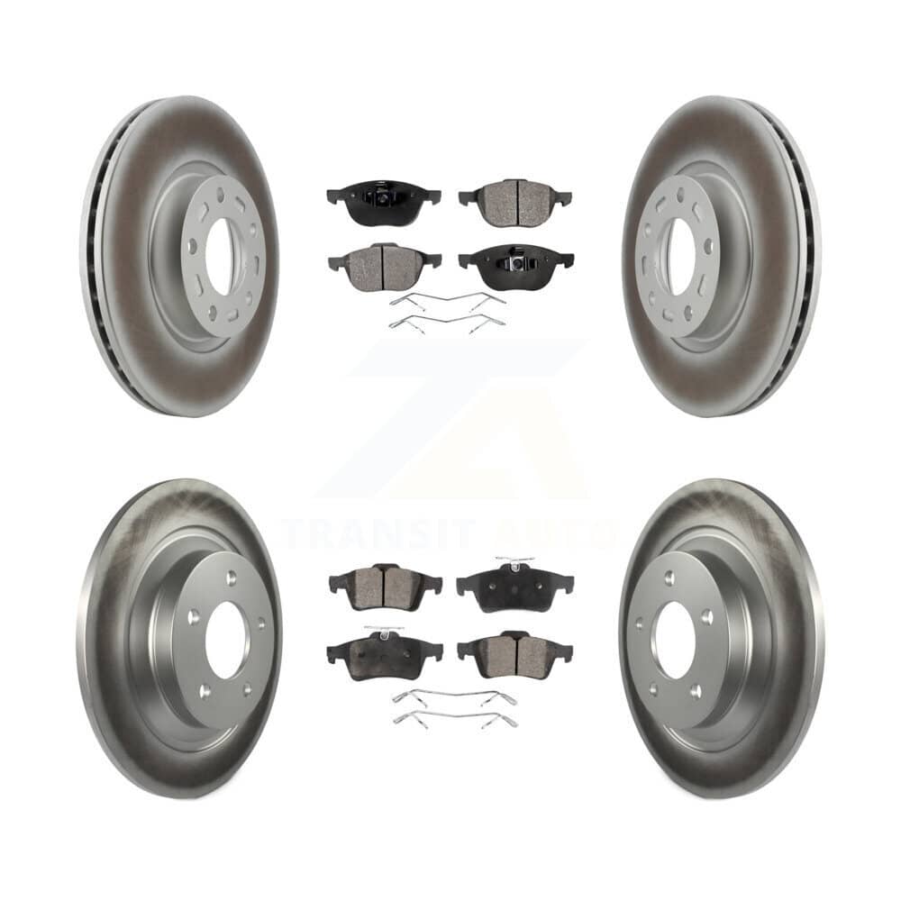 Transit Auto - KGF-100877 - Front and Rear Disc Brake Kits