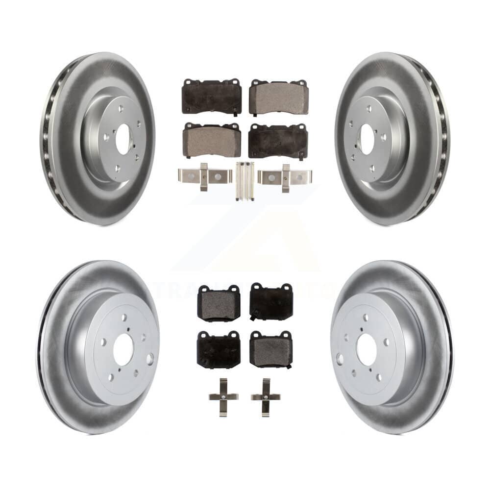 Transit Auto - KGF-100899 - Front and Rear Disc Brake Kits