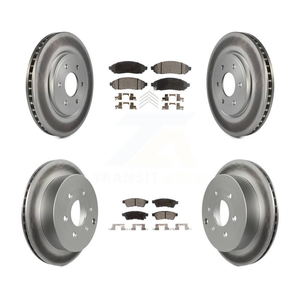 Transit Auto - KGF-100904 - Front and Rear Disc Brake Kits