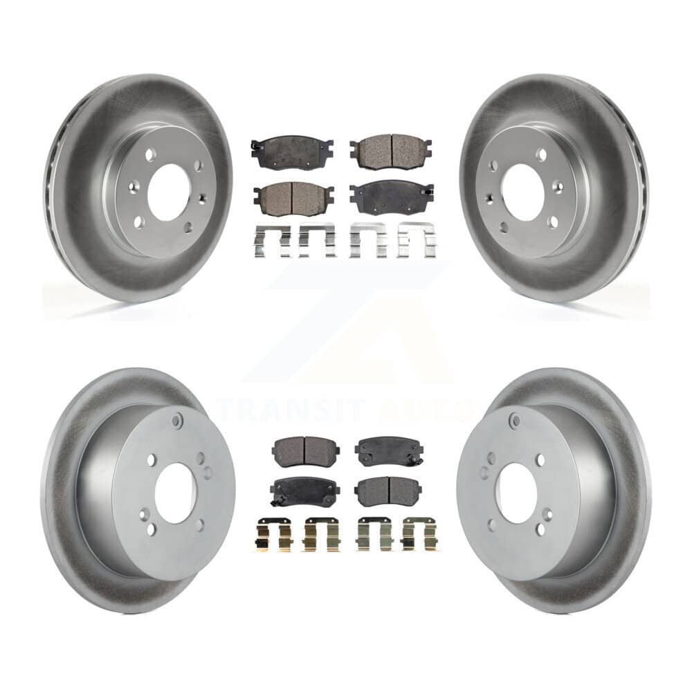 Transit Auto - KGF-100927 - Front and Rear Disc Brake Kits