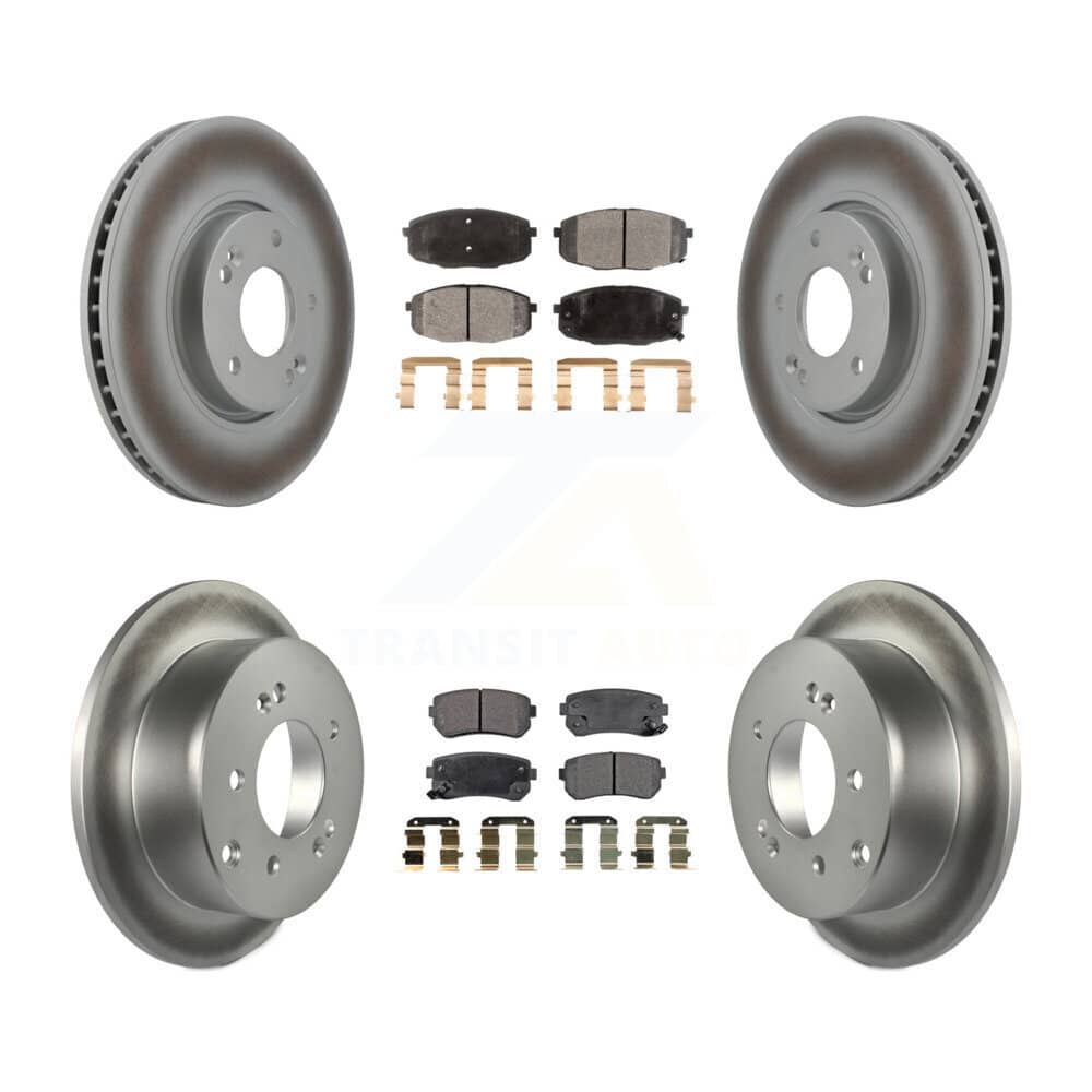 Transit Auto - KGF-100937 - Front and Rear Disc Brake Kits