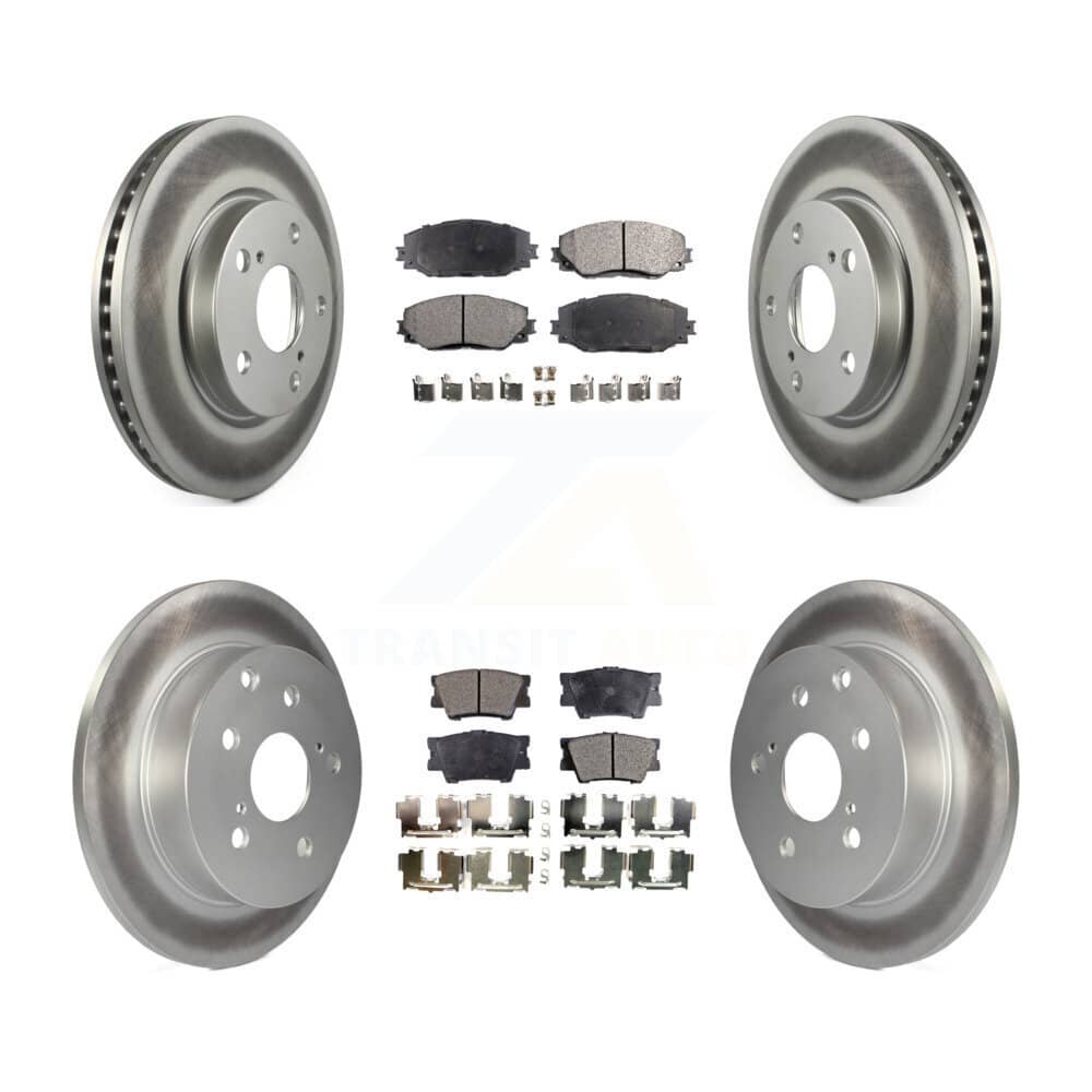 Transit Auto - KGF-100962 - Front and Rear Disc Brake Kits