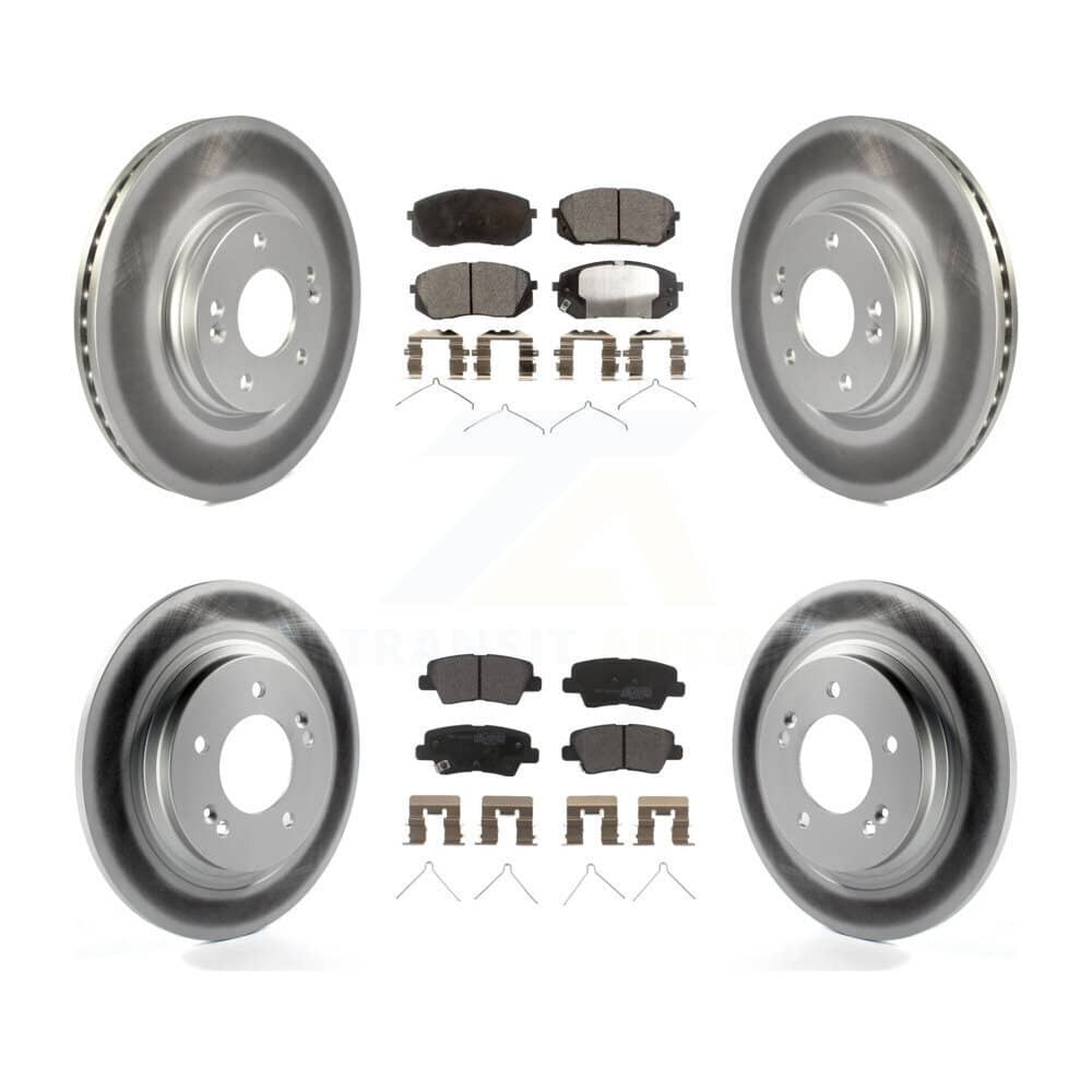Transit Auto - KGF-101163 - Front and Rear Disc Brake Kits