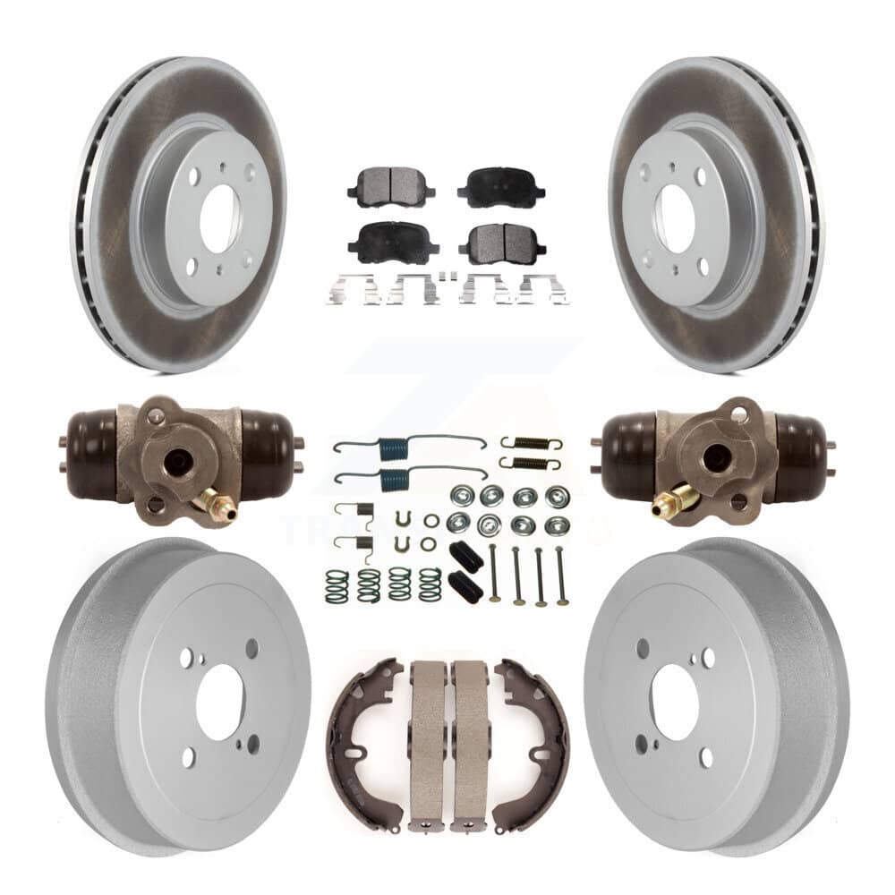 Transit Auto - KGF-101724 - Front and Rear Disc Brake Kits