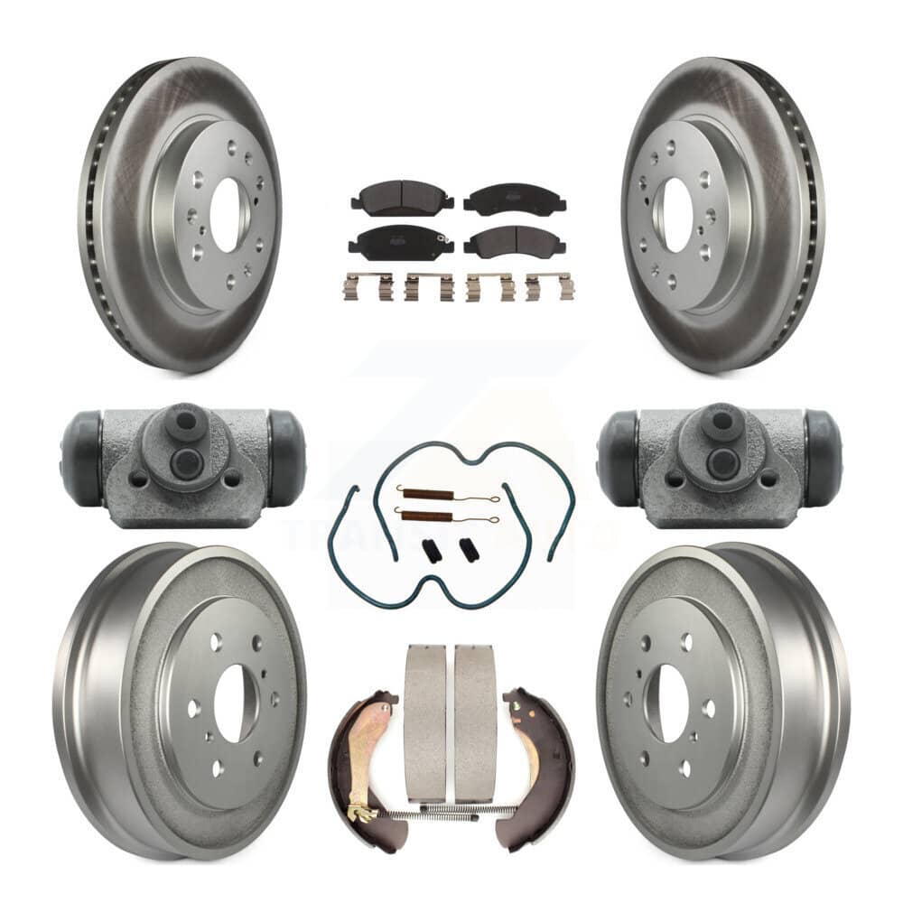 Transit Auto - KGF-101740 - Front and Rear Disc Brake Kits