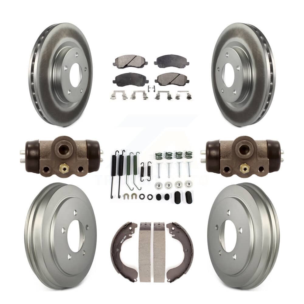 Transit Auto - KGF-101755 - Front and Rear Disc Brake Kits