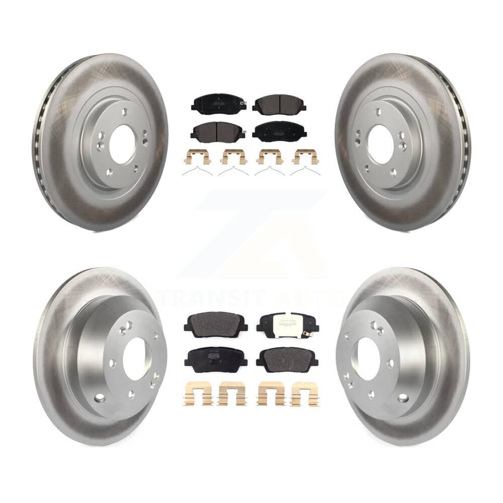 Transit Auto - KGF-101813 - Front and Rear Disc Brake Kits