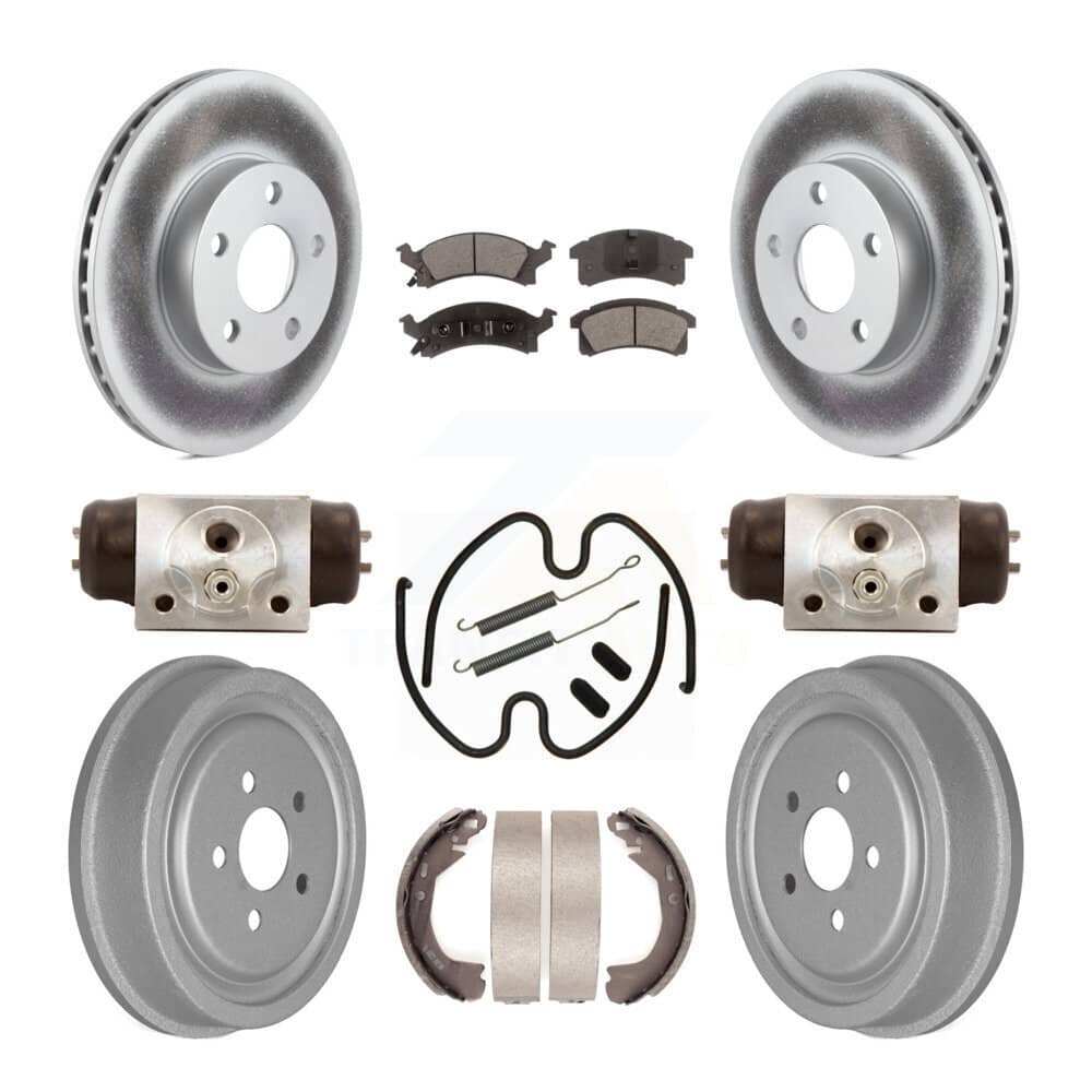 Transit Auto - KGF-101828 - Front and Rear Disc Brake Kits