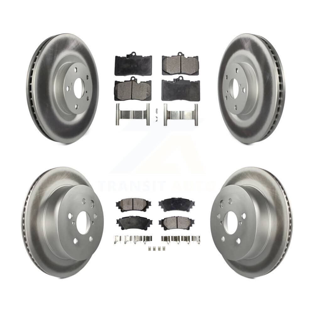 Transit Auto - KGF-101860 - Front and Rear Disc Brake Kits