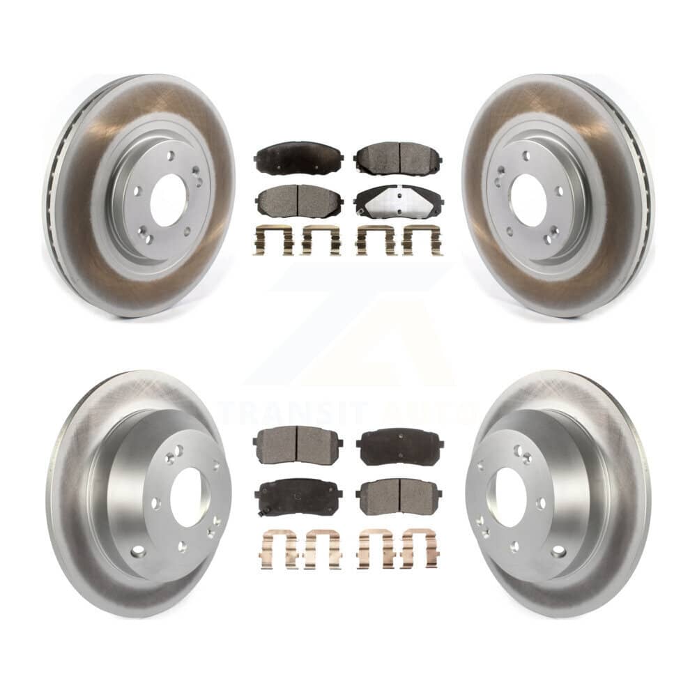 Transit Auto - KGF-102019 - Front and Rear Disc Brake Kits