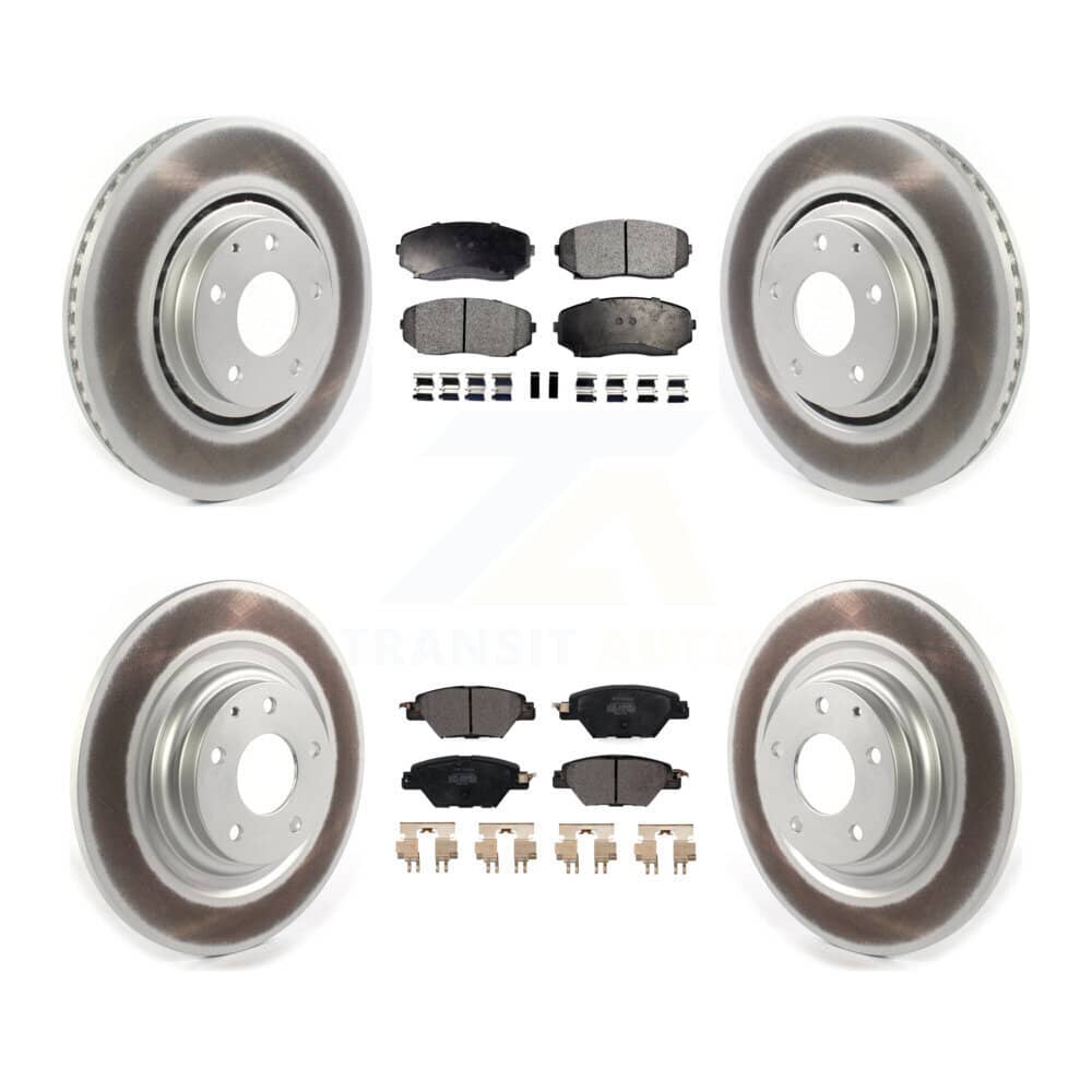 Transit Auto - KGF-102024 - Front and Rear Disc Brake Kits