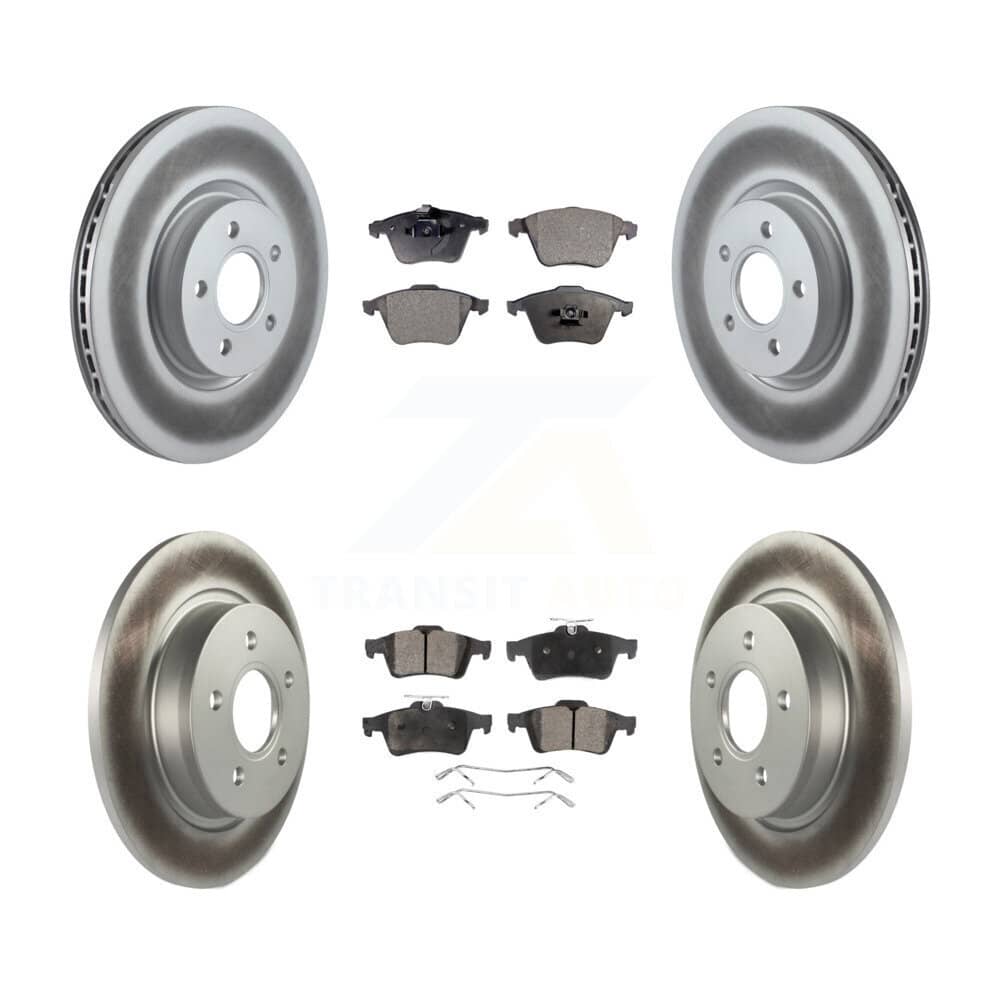 Transit Auto - KGF-102104 - Front and Rear Disc Brake Kits