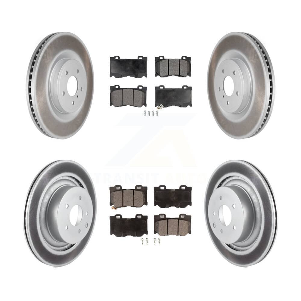 Transit Auto - KGF-102242 - Front and Rear Disc Brake Kits