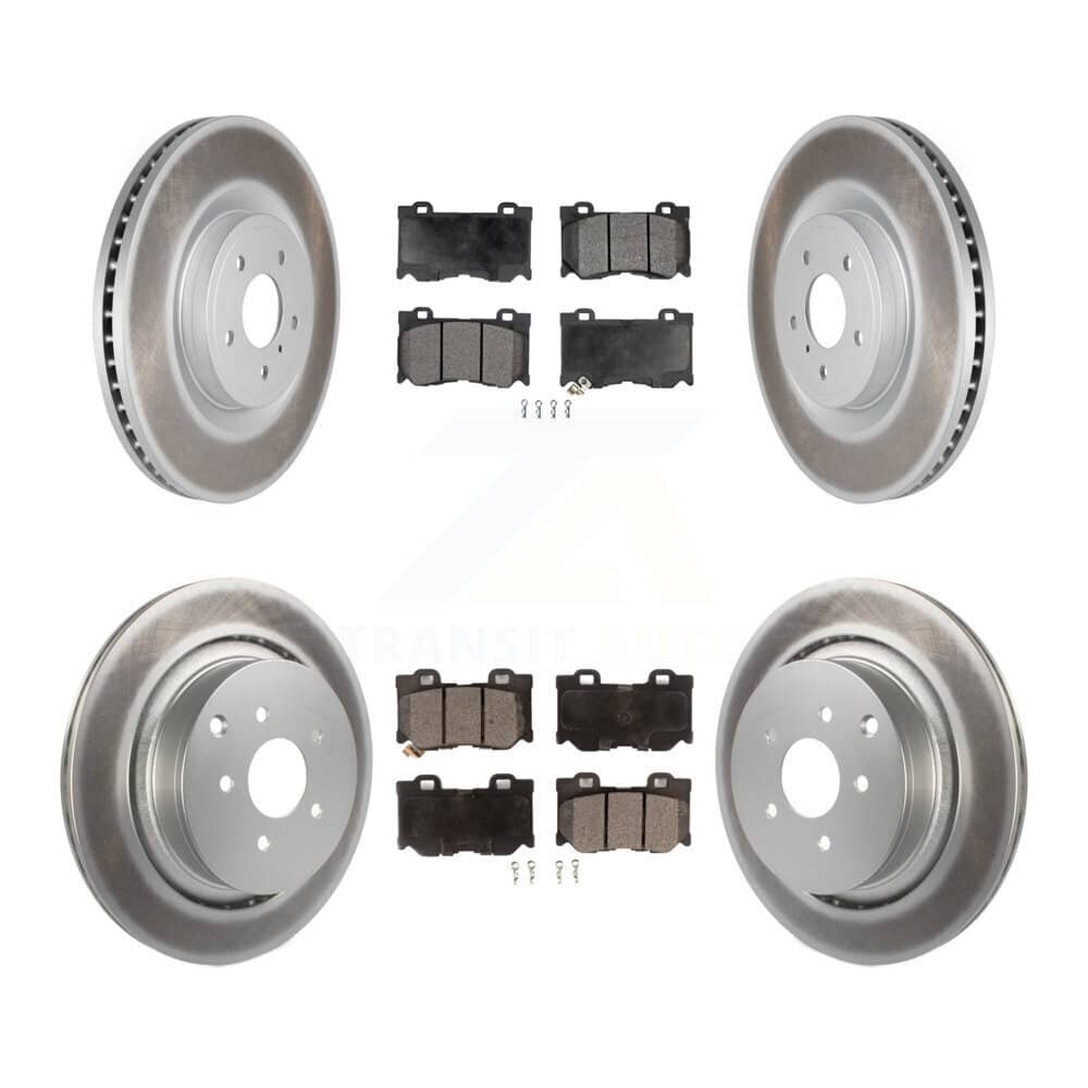 Transit Auto - KGF-102244 - Front and Rear Disc Brake Kits