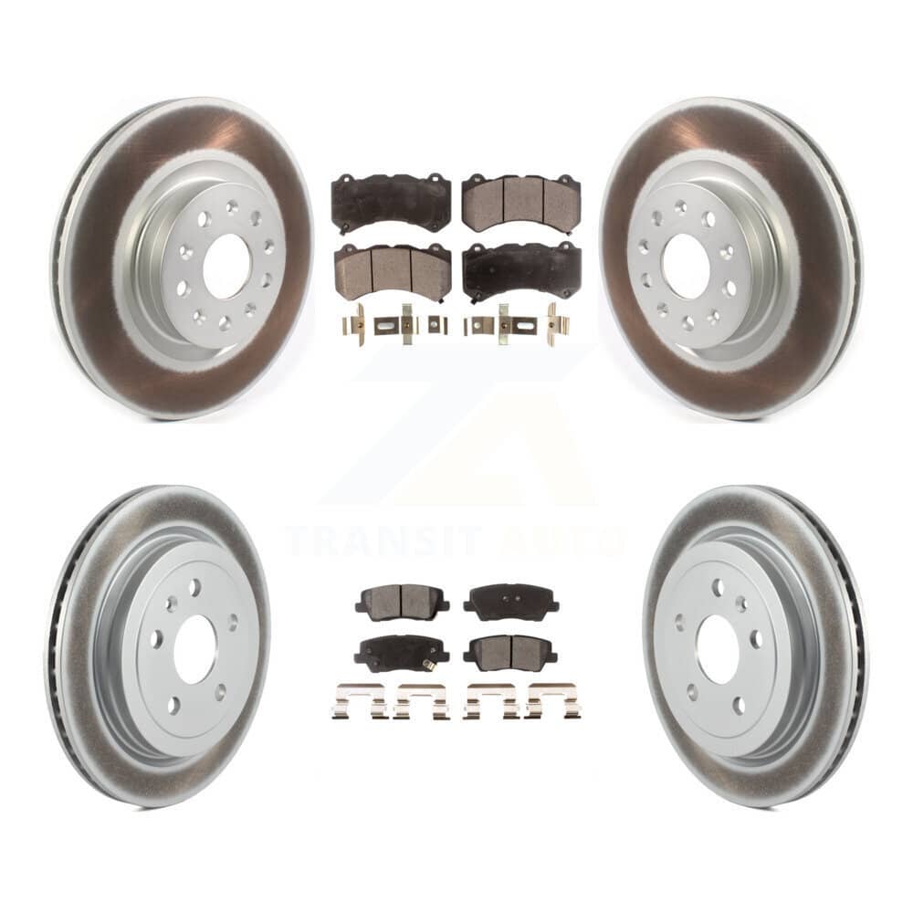 Transit Auto - KGF-102253 - Front and Rear Disc Brake Kits