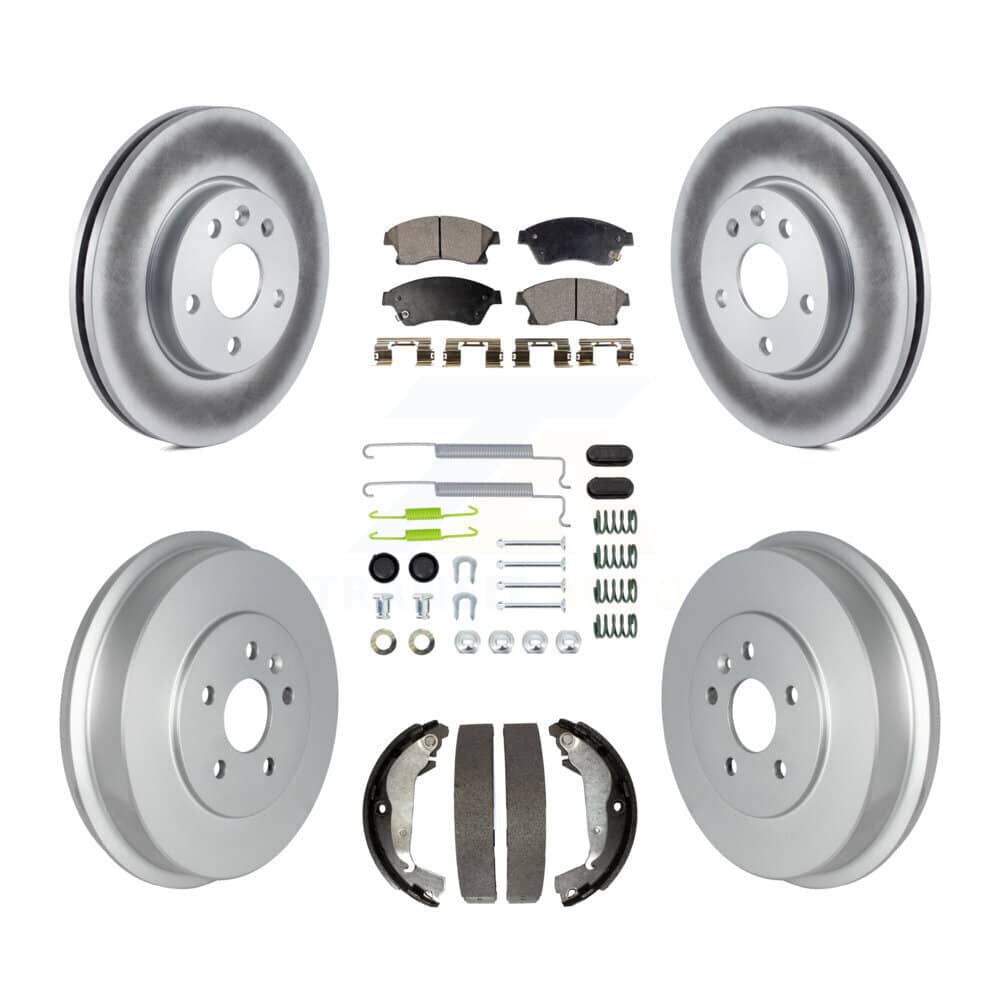 Transit Auto - KGF-102341 - Front and Rear Disc Brake Kits