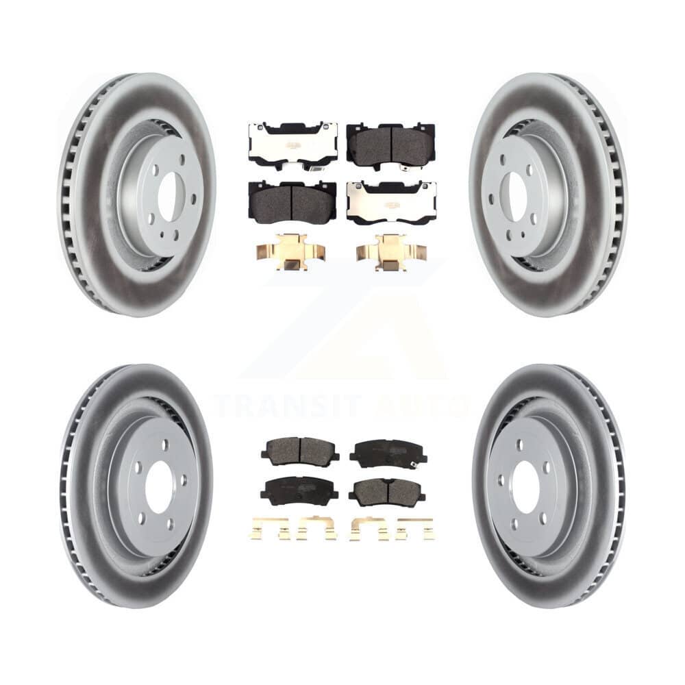 Transit Auto - KGF-102465 - Front and Rear Disc Brake Kits