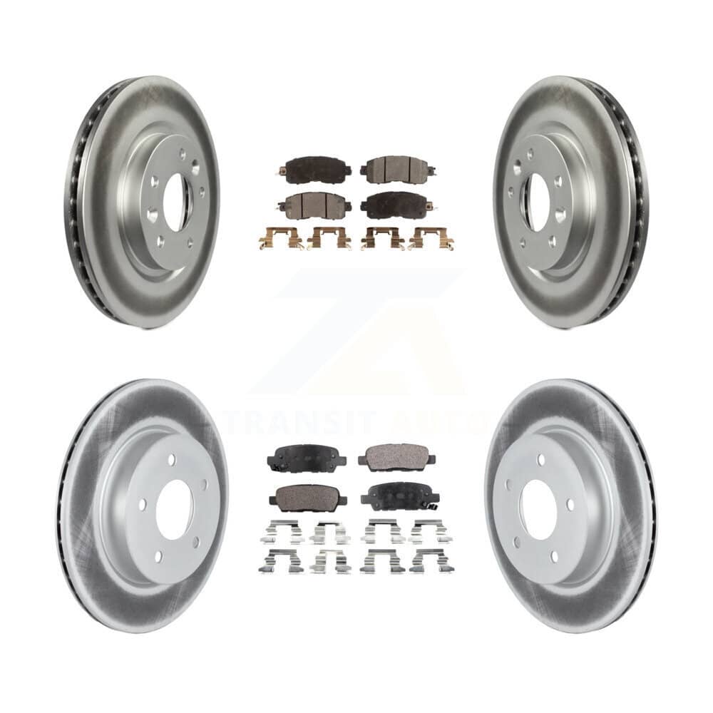 Transit Auto - KGF-102477 - Front and Rear Disc Brake Kits