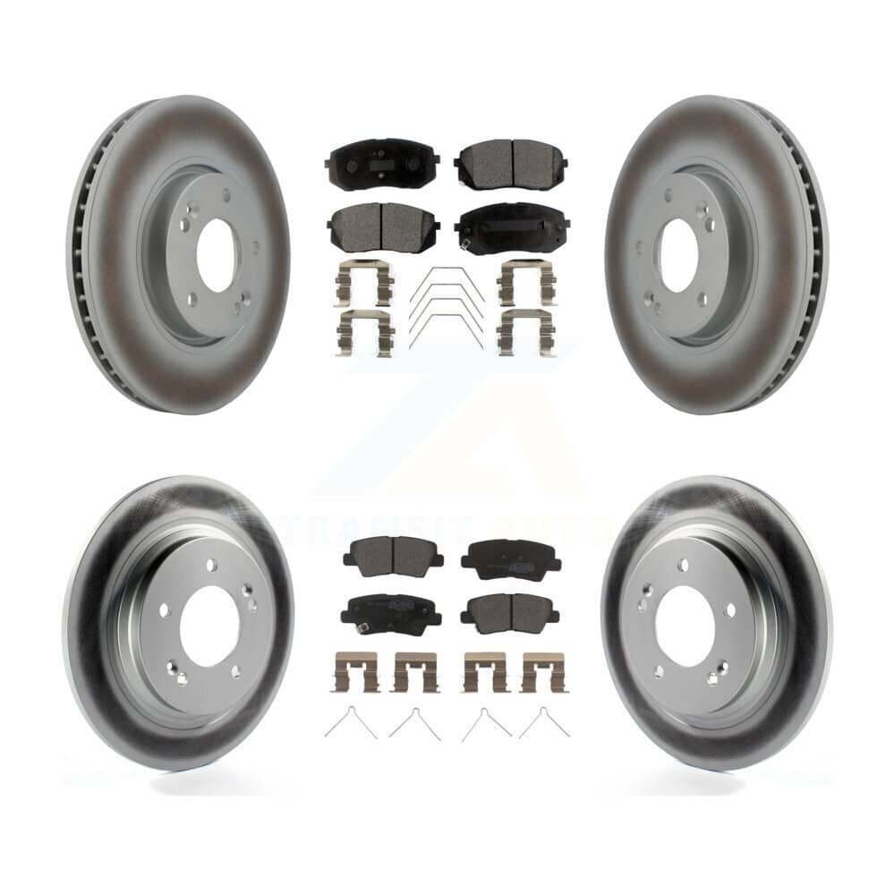 Transit Auto - KGF-102503 - Front and Rear Disc Brake Kits