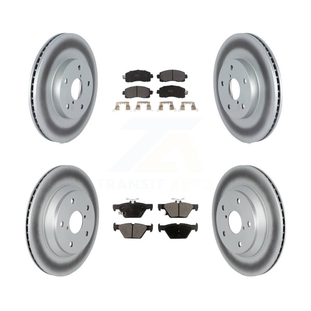 Transit Auto - KGF-102595 - Front and Rear Disc Brake Kits