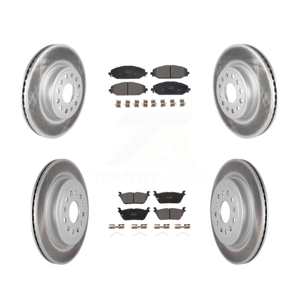 Transit Auto - KGF-102640 - Front and Rear Disc Brake Kits