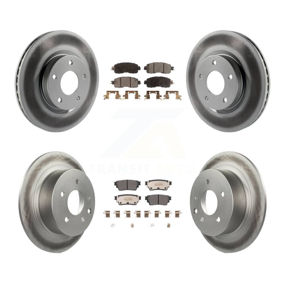 Transit Auto - KGF-102676 - Front and Rear Disc Brake Kits