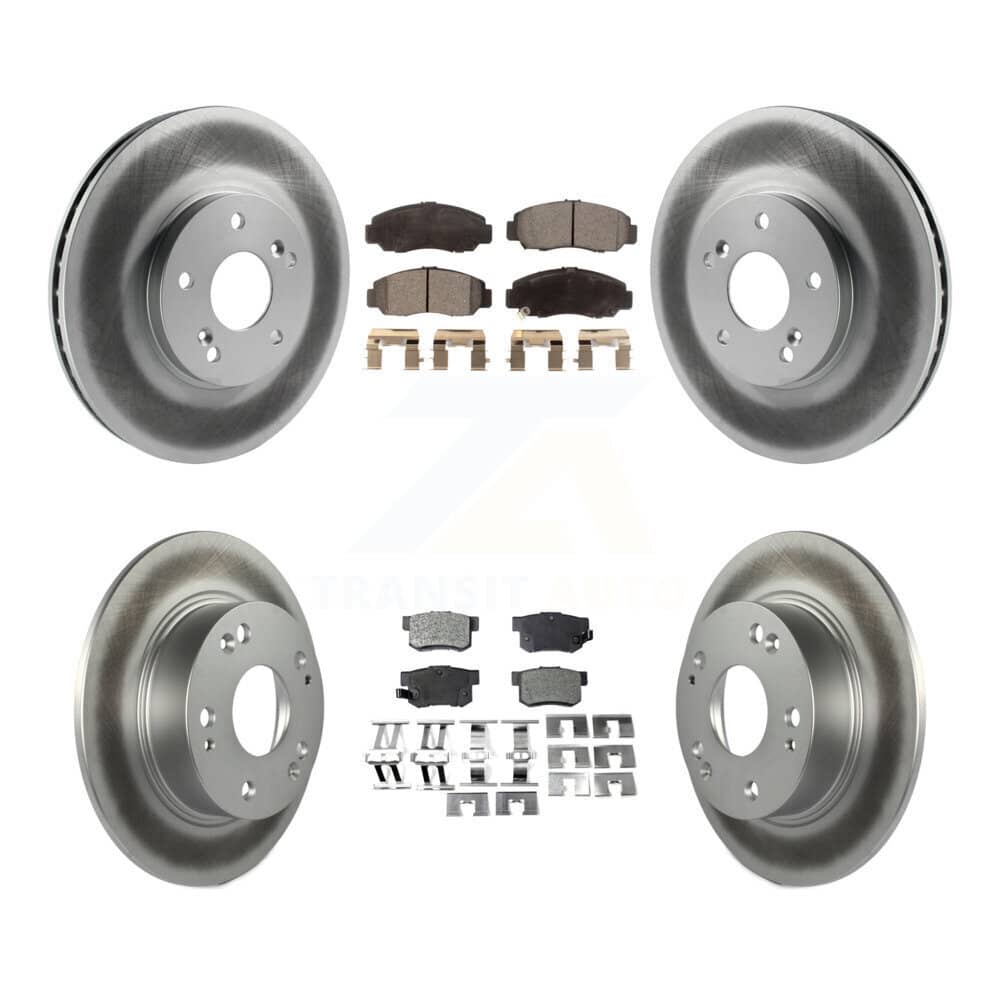 Transit Auto - KGF-102722 - Front and Rear Disc Brake Kits