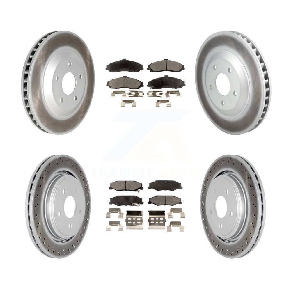 Transit Auto - KGF-102737 - Front and Rear Disc Brake Kits