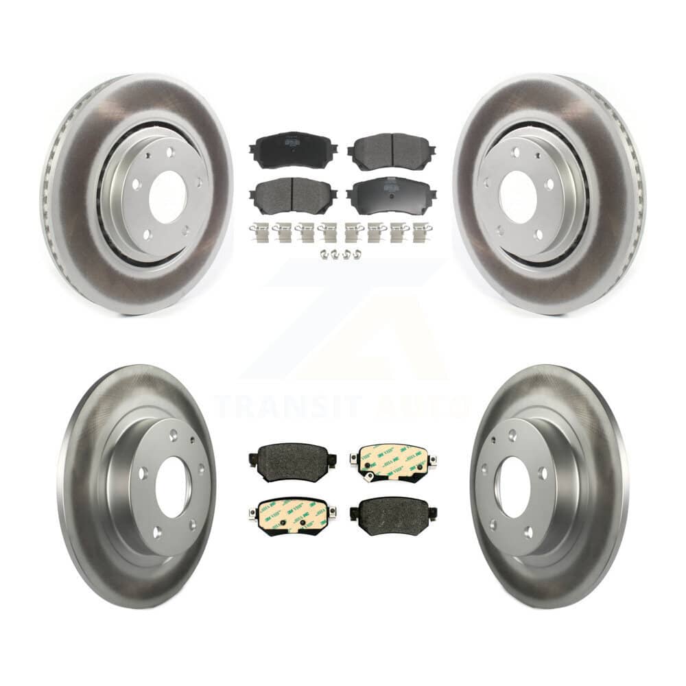 Transit Auto - KGF-102767 - Front and Rear Disc Brake Kits