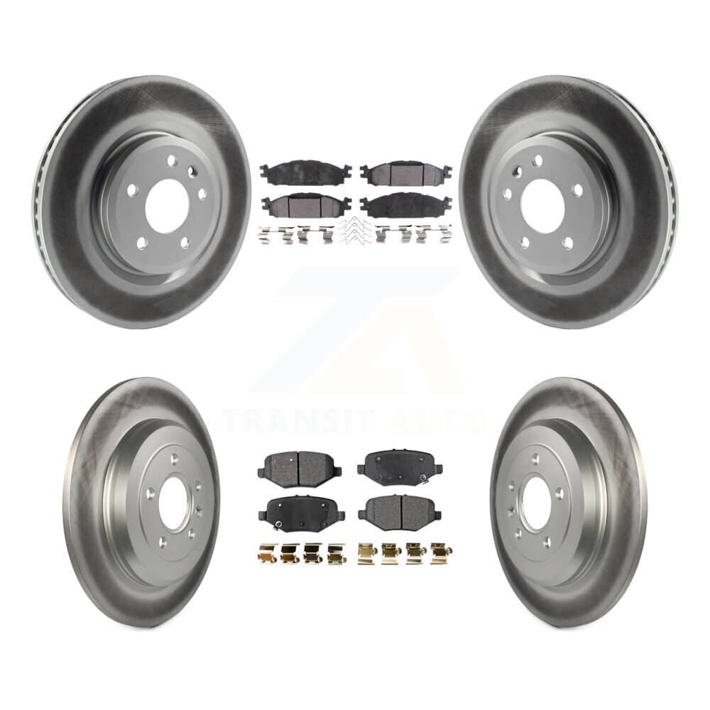 Transit Auto - KGF-102872 - Front and Rear Disc Brake Kits