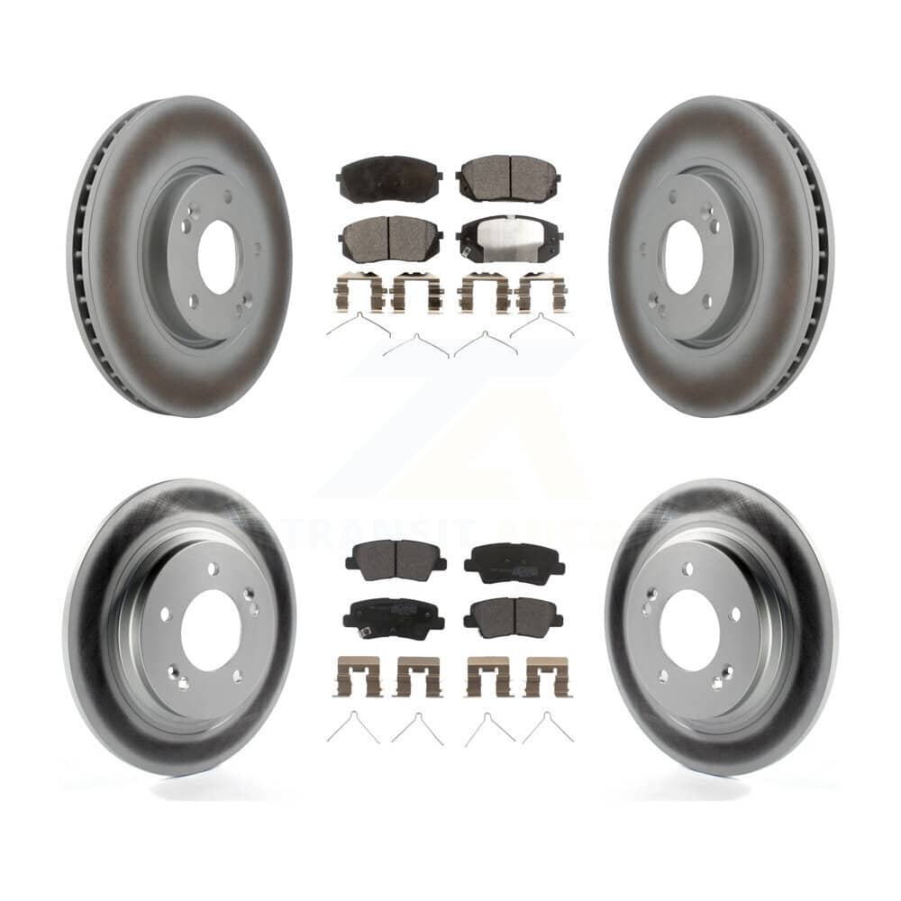 Transit Auto - KGF-102879 - Front and Rear Disc Brake Kits