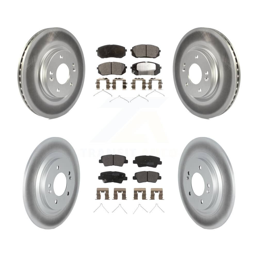 Transit Auto - KGF-102880 - Front and Rear Disc Brake Kits