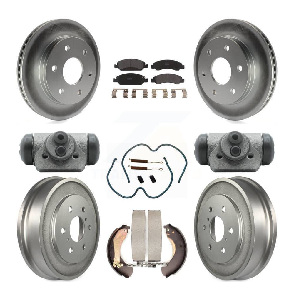 Transit Auto - KGF-102896 - Front and Rear Disc Brake Kits