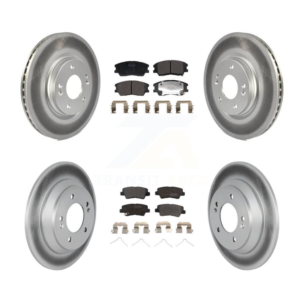 Transit Auto - KGF-102972 - Front and Rear Disc Brake Kits