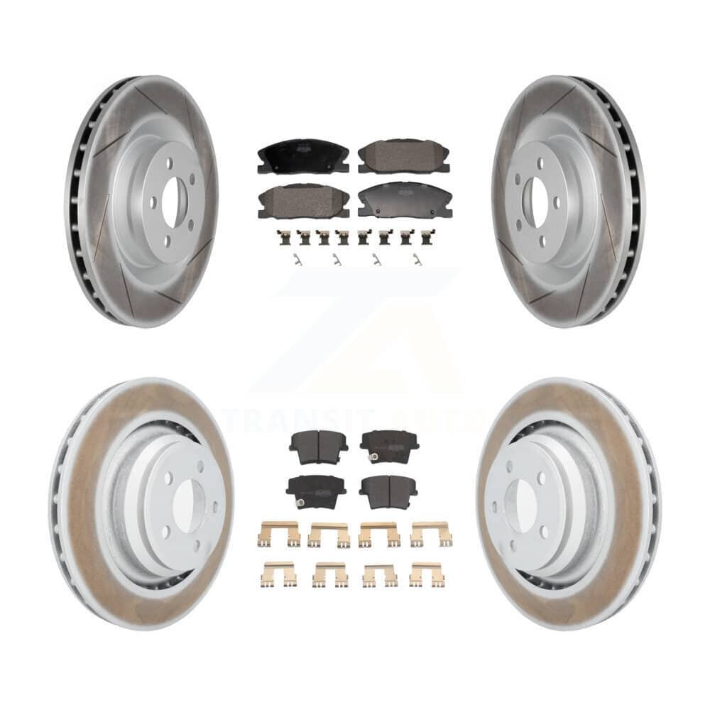 Transit Auto - KGF-103133 - Front and Rear Disc Brake Kits