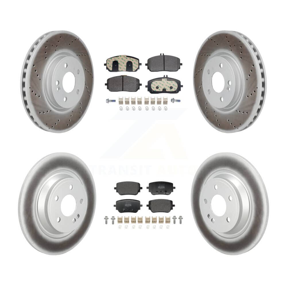 Transit Auto - KGF-103168 - Front and Rear Disc Brake Kits