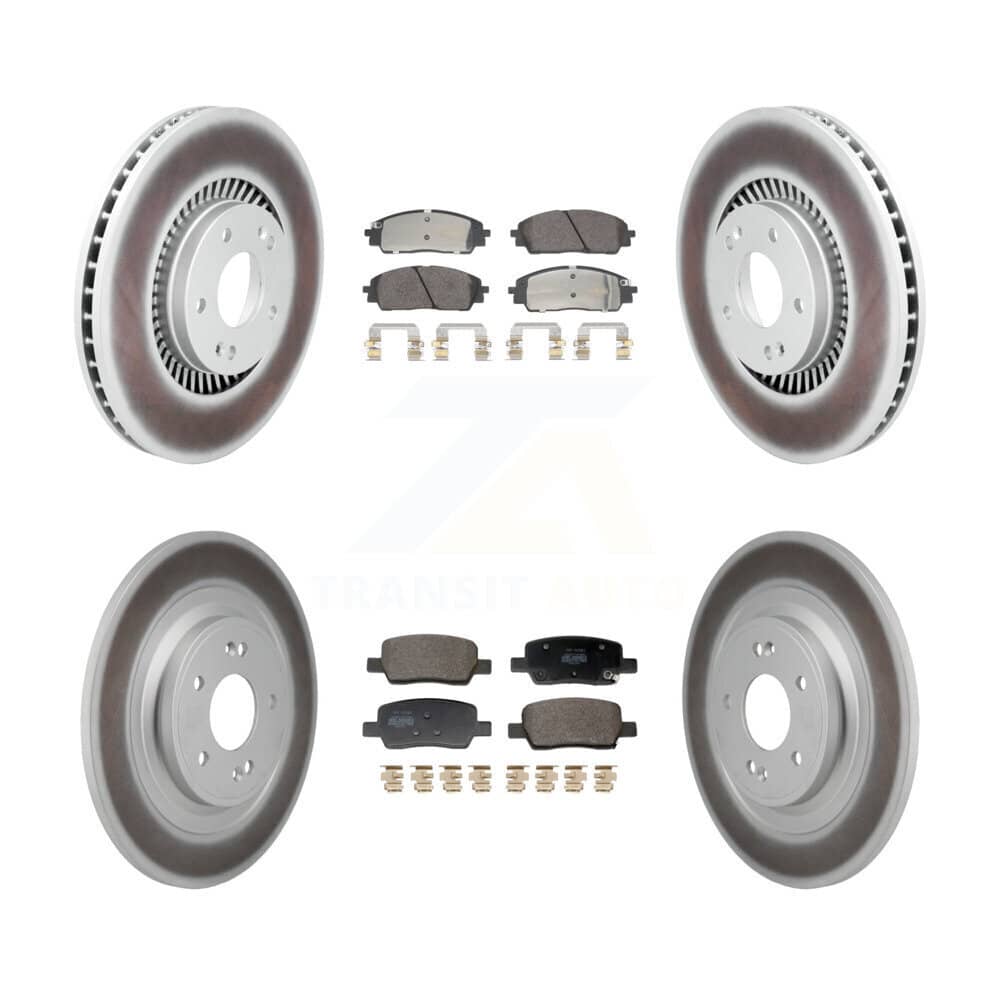Transit Auto - KGF-103188 - Front and Rear Disc Brake Kits