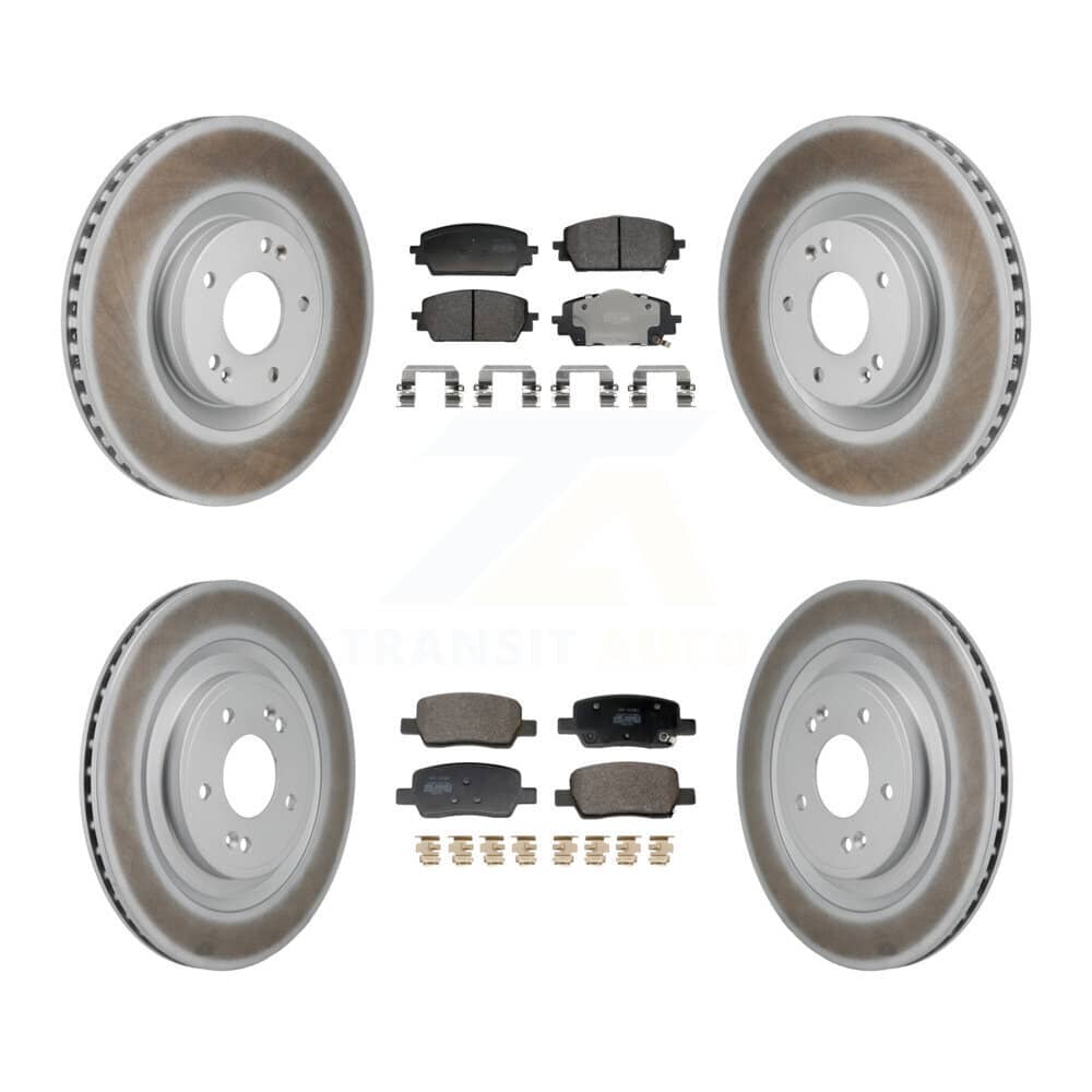 Transit Auto - KGF-103189 - Front and Rear Disc Brake Kits