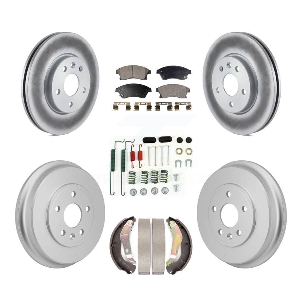 Transit Auto - KGF-103332 - Front and Rear Disc Brake Kits
