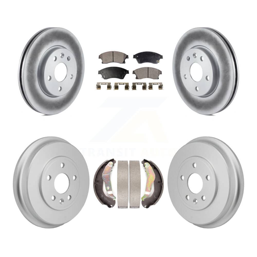 Transit Auto - KGF-103344 - Front and Rear Disc Brake Kits