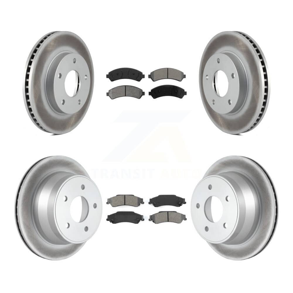 Transit Auto - KGS-100536 - Front and Rear Disc Brake Kits