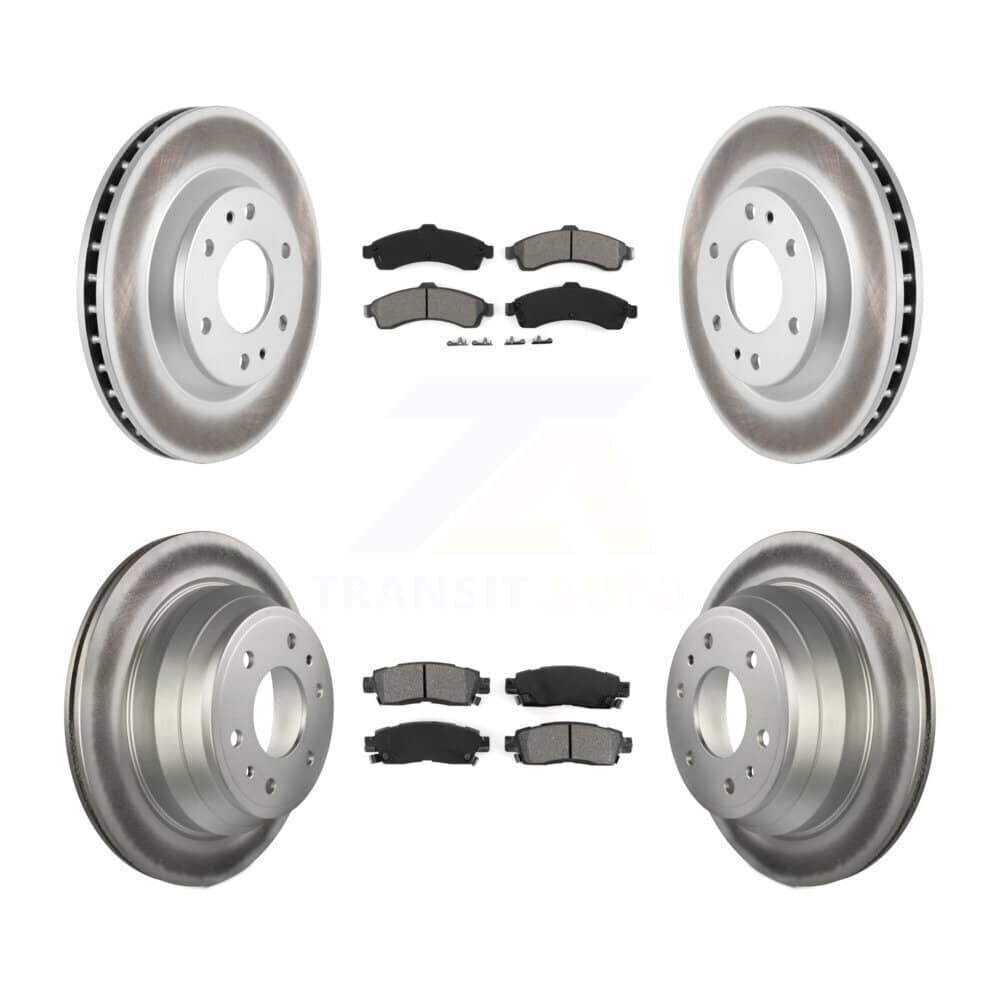 Transit Auto - KGS-100555 - Front and Rear Disc Brake Kits