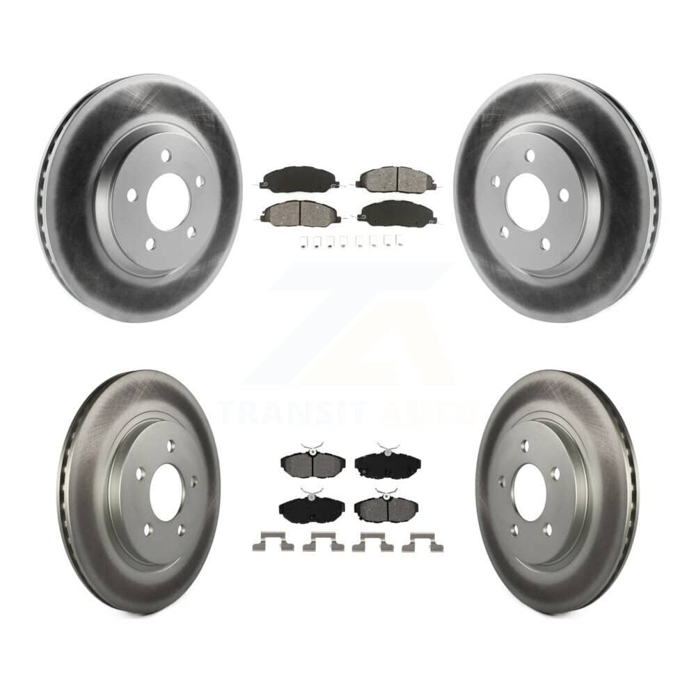 Transit Auto - KGS-100633 - Front and Rear Disc Brake Kits