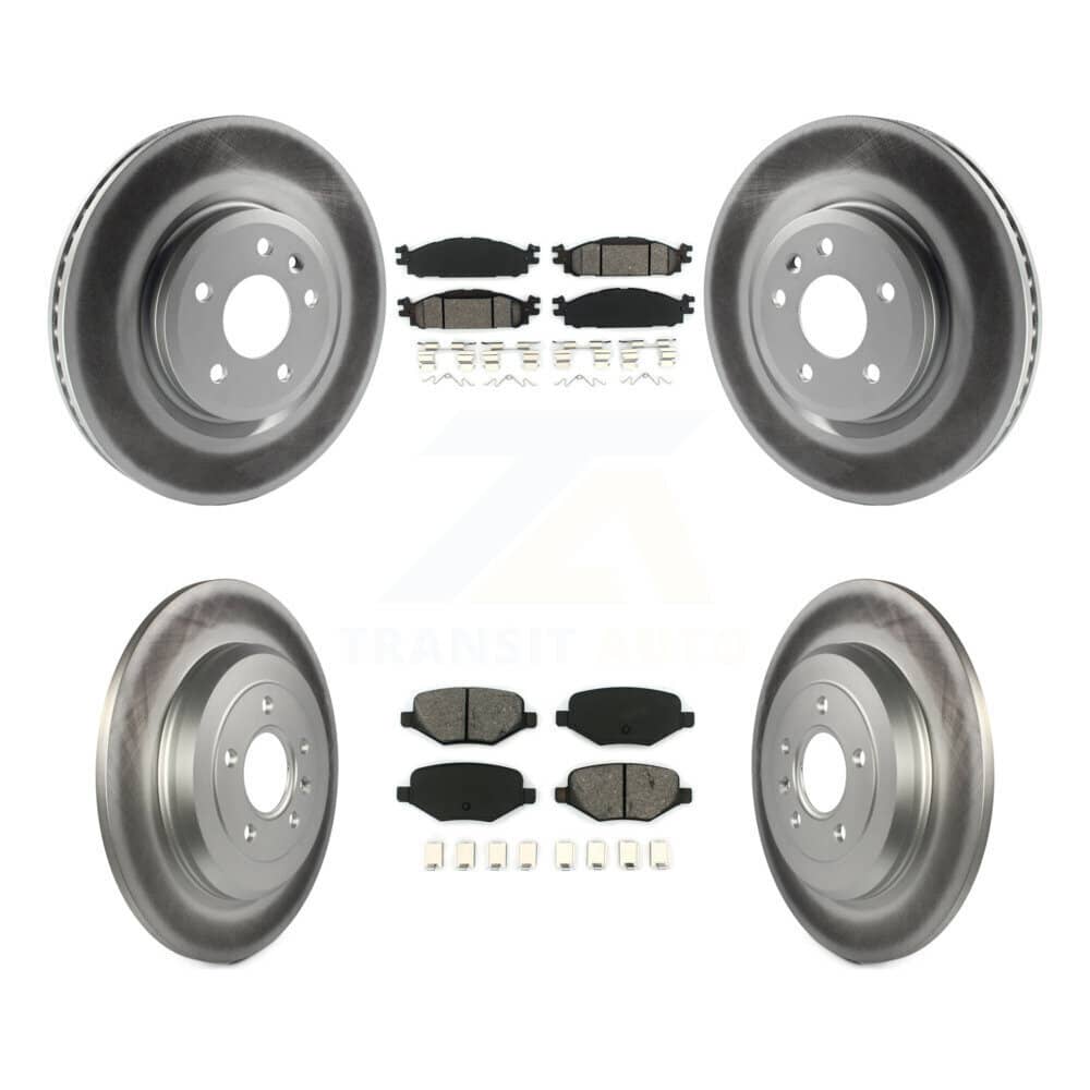 Transit Auto - KGS-100650 - Front and Rear Disc Brake Kits