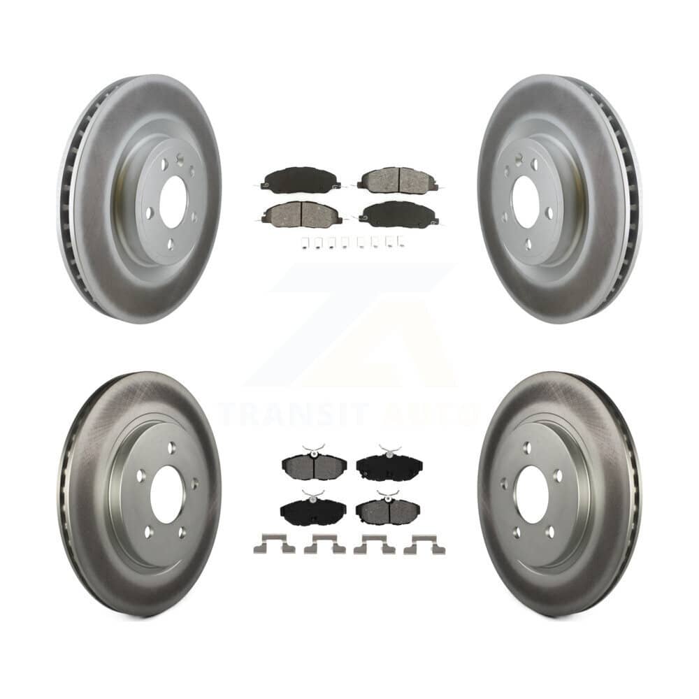 Transit Auto - KGS-100655 - Front and Rear Disc Brake Kits