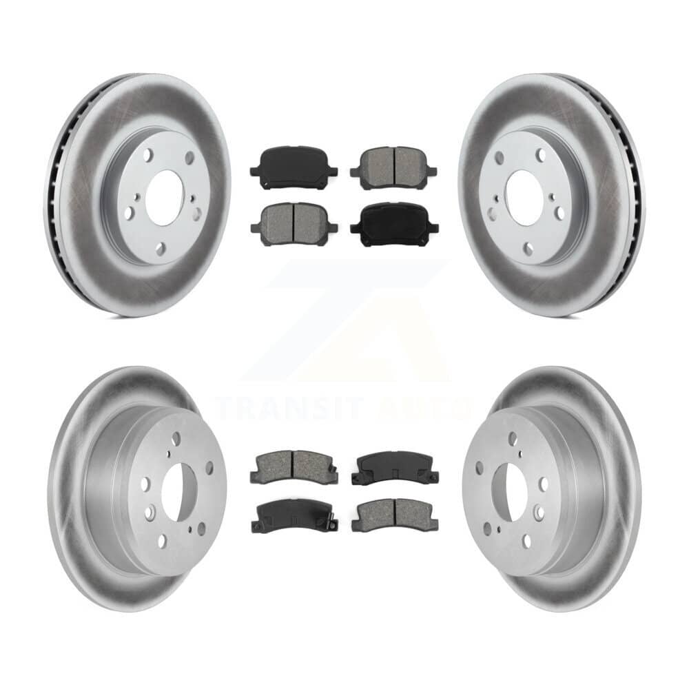 Transit Auto - KGS-100726 - Front and Rear Disc Brake Kits