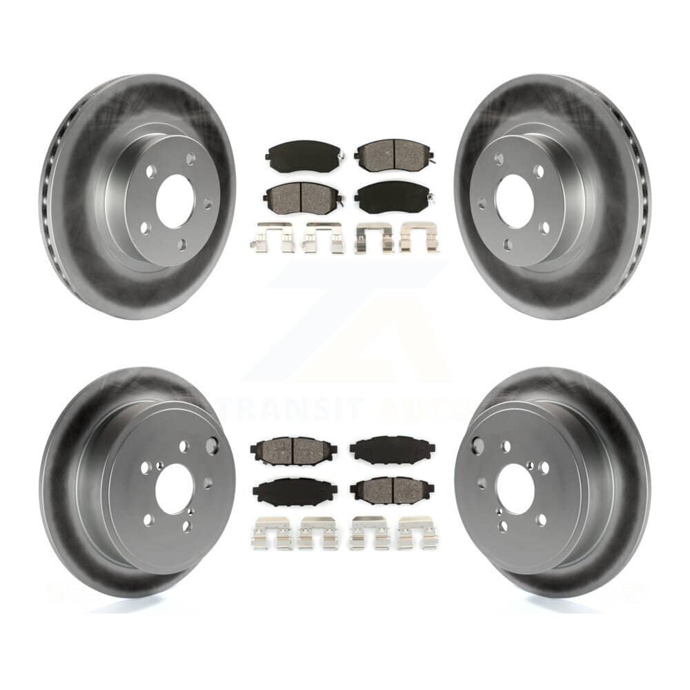 Transit Auto - KGS-100745 - Front and Rear Disc Brake Kits