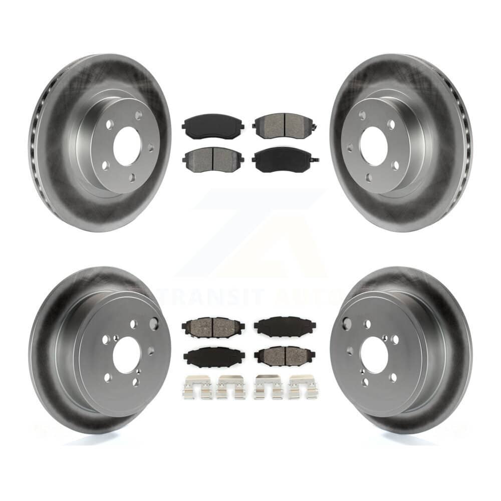 Transit Auto - KGS-100755 - Front and Rear Disc Brake Kits