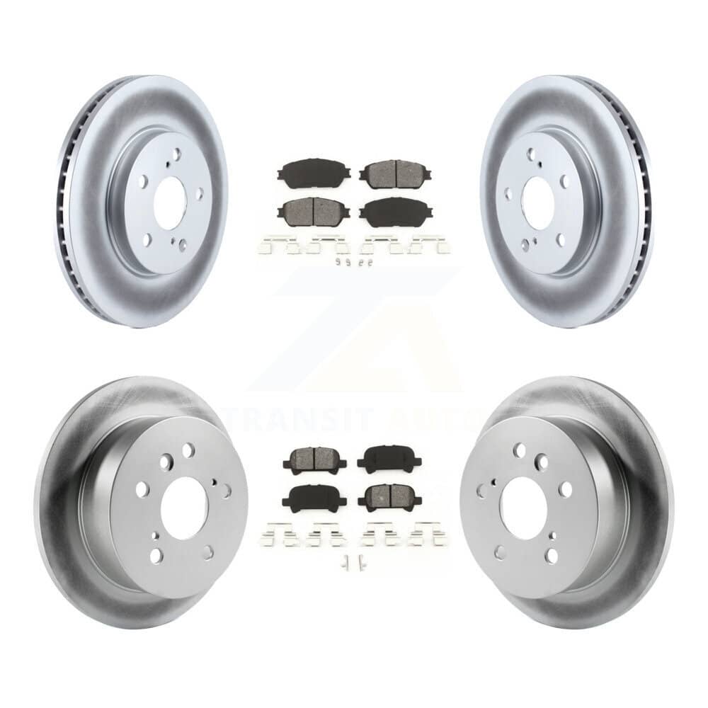 Transit Auto - KGS-100812 - Front and Rear Disc Brake Kits