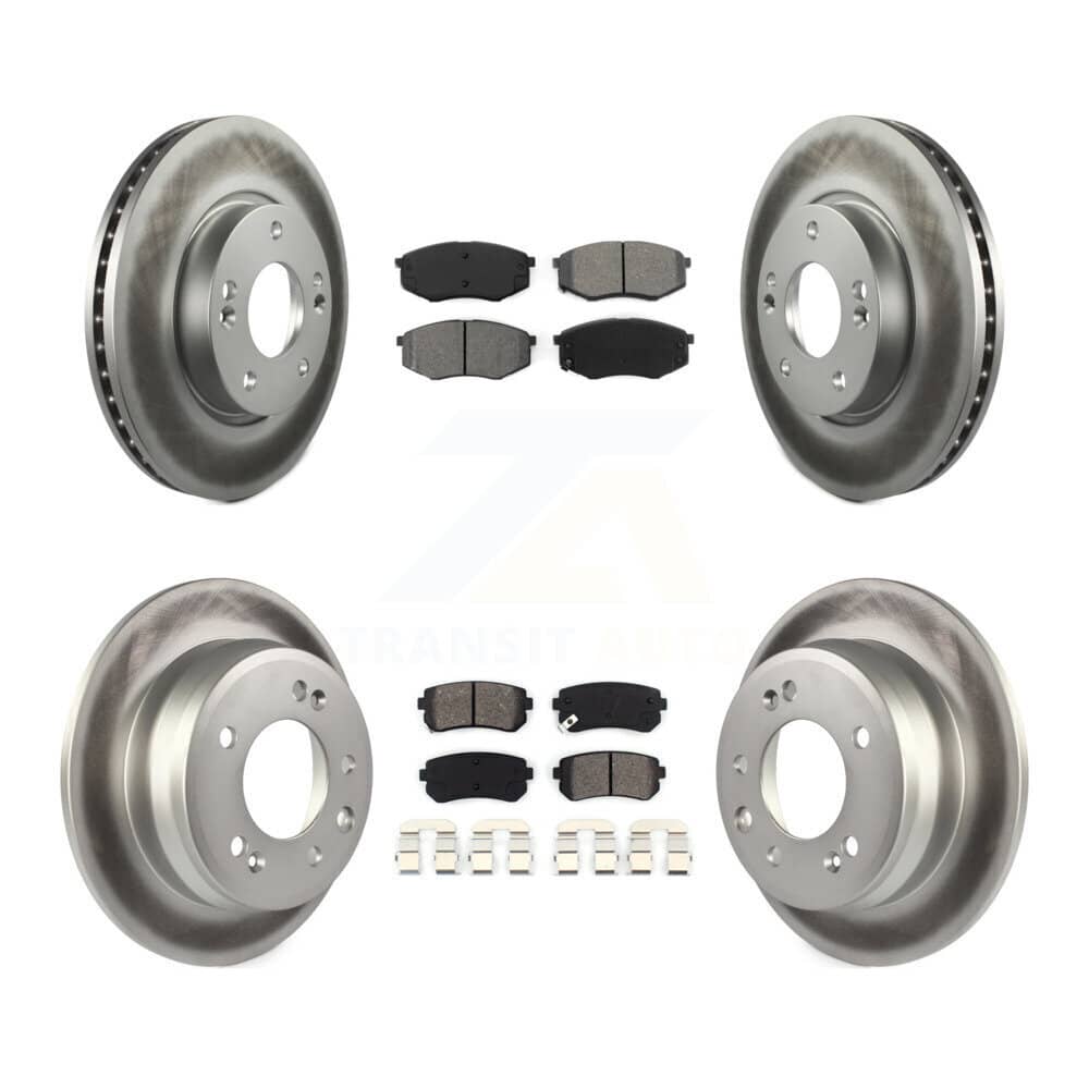 Transit Auto - KGS-100817 - Front and Rear Disc Brake Kits